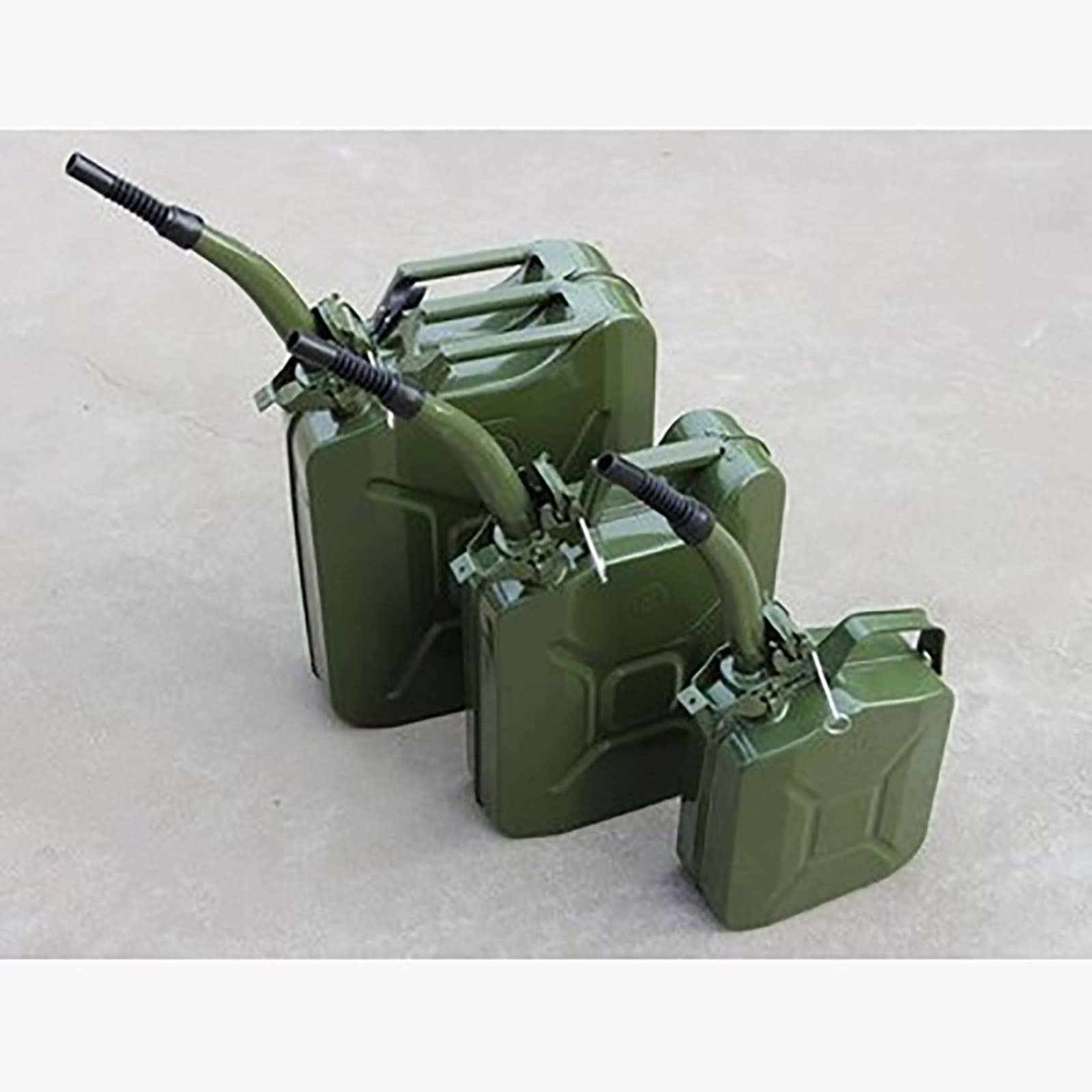 Amazon.co.jp: 金属製ガス缶 5 リットル 金属製安全ジェリー缶 20