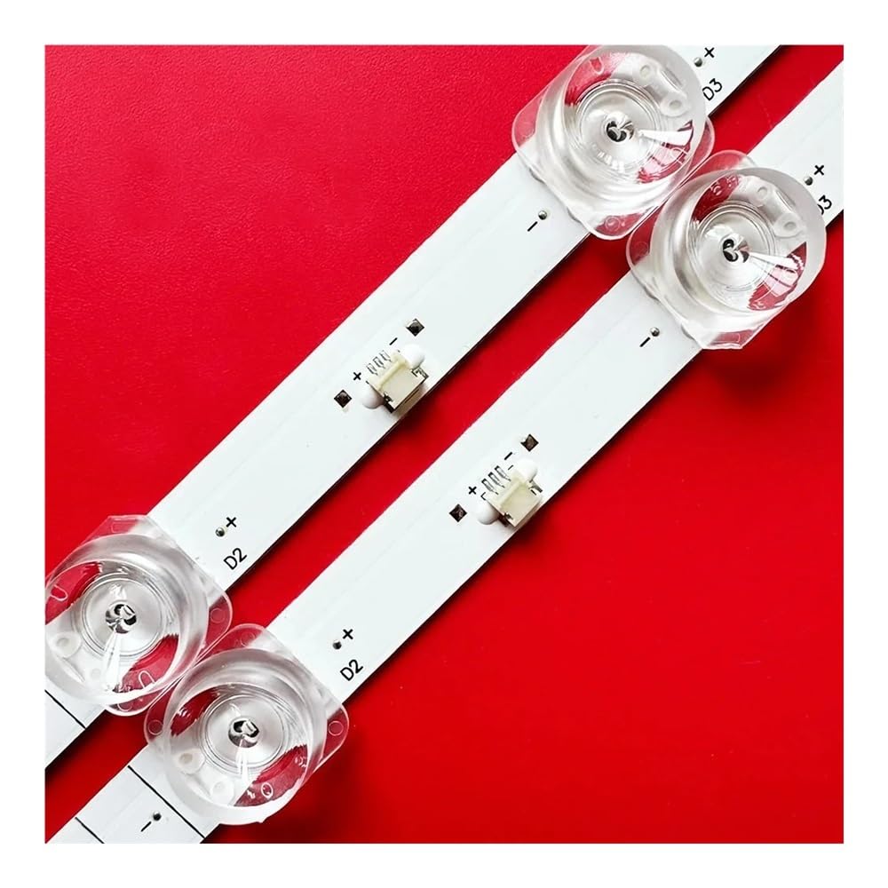 HYKPSTYJY LED Backlight Strip for 43A7100 43A7300 43A7320F 43A52E 43V3F SVH425A09 CRH-BX43X1U813030T021198S-REV1.1(5kits-10pcs)