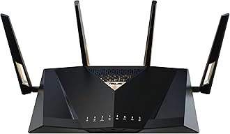 RT-BE88U Dual-Band WiFi 7 AiMesh Extendable Performance Router, 4K-QAM, MLO, Dual 10G Ports, SFP+, 4X 2.5G Ports, 4X 1G Ports, 34G WAN/LAN Capacity, Network Security, Built-in VPN