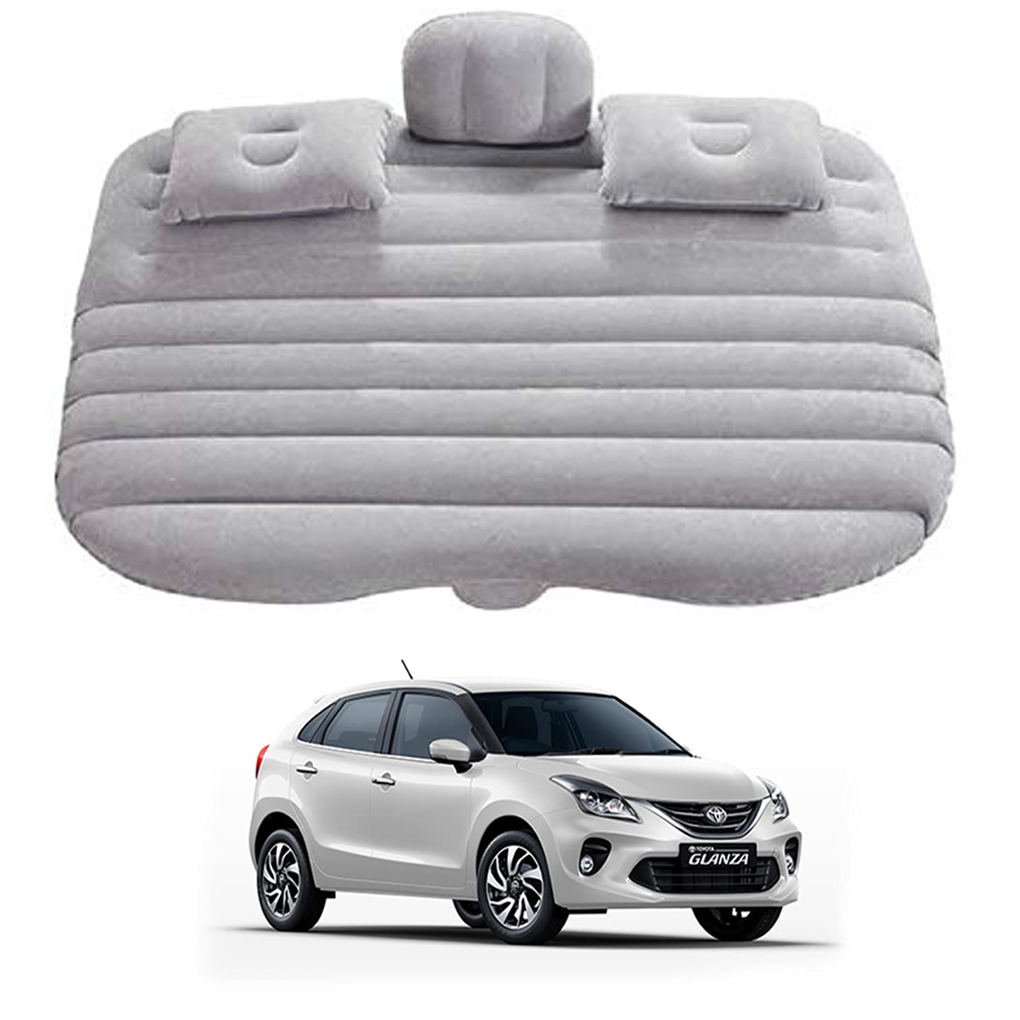 RKPSP Grey Inflatable Bed for Glanza Universal for All Models-image-9
