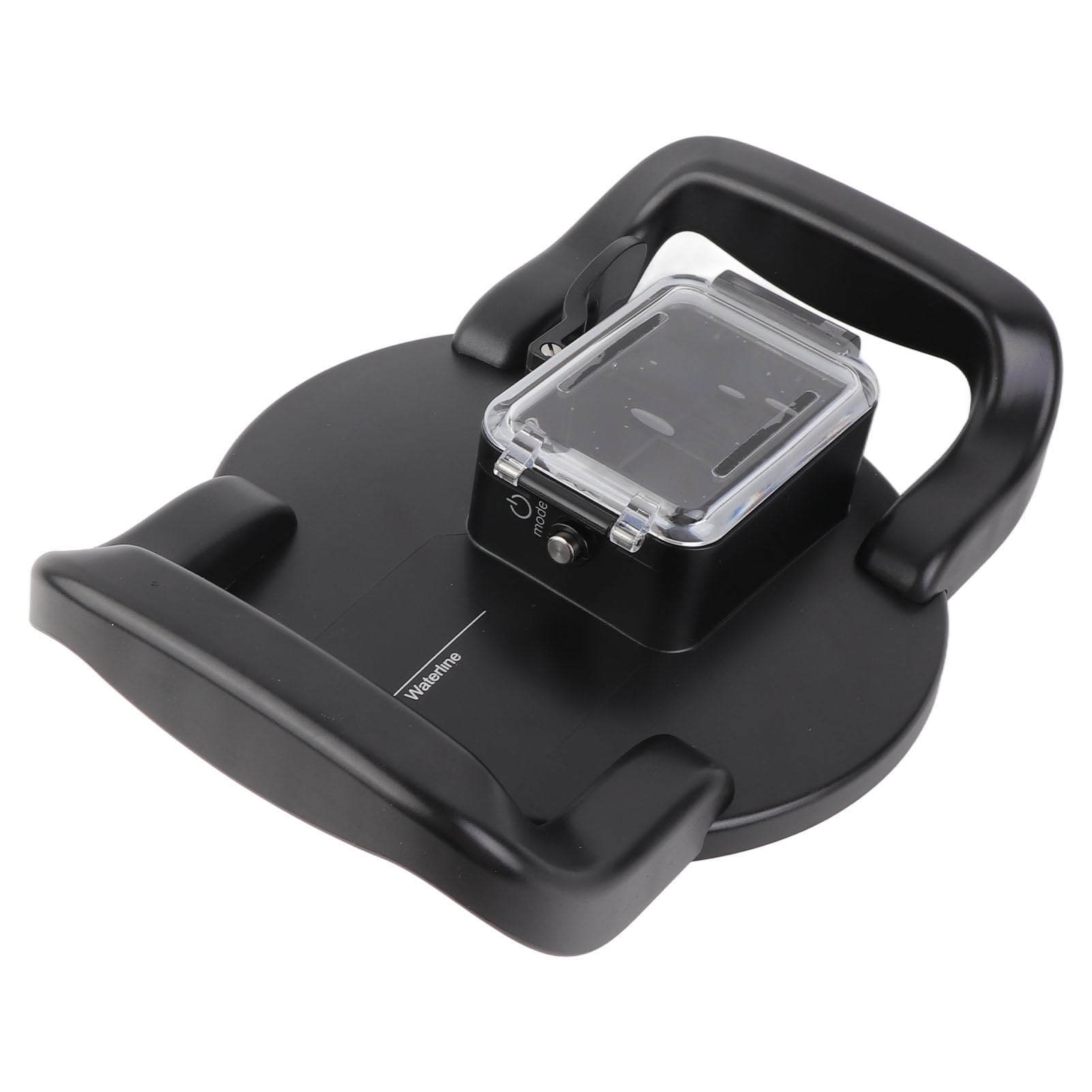 Sxhlseller SHOOT Custodia Subacquea per Fotocamera Subacquea con Doppia Porta Portatile per 9 Action Camera, Impermeabile Fino a 45 M, Visione Grandangolare a 180°, Custodia in Acrilico, con Copertura