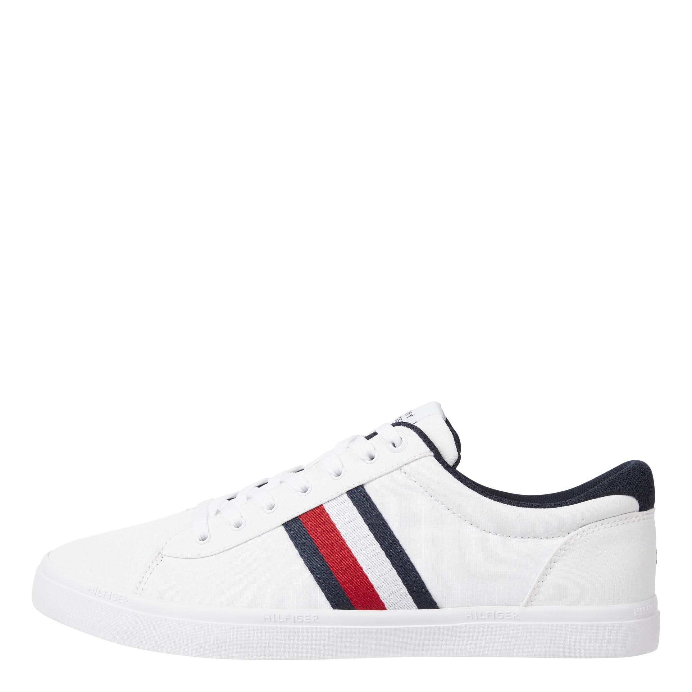 Tommy Hilfiger Zapatillas sneaker vulcanizadas Hombre Iconic Stripes Calzado, Blau (Azul), 41