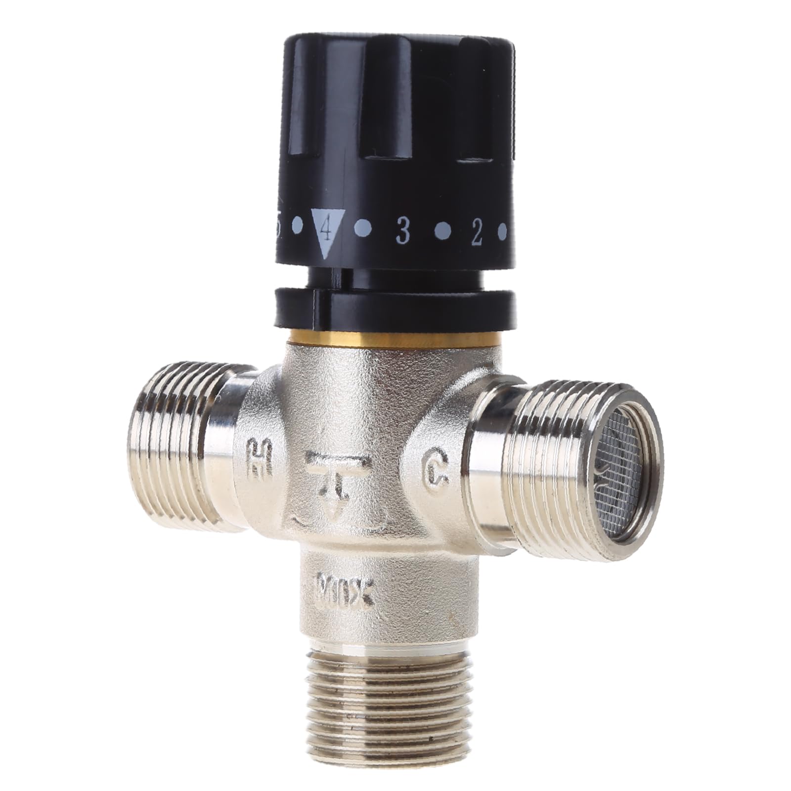 Valvola miscelatrice termostatica 3/4 "DN20 Termostato per Riscaldamento Solare TMV Valvola miscelatrice termostatica Valvola a Pressione
