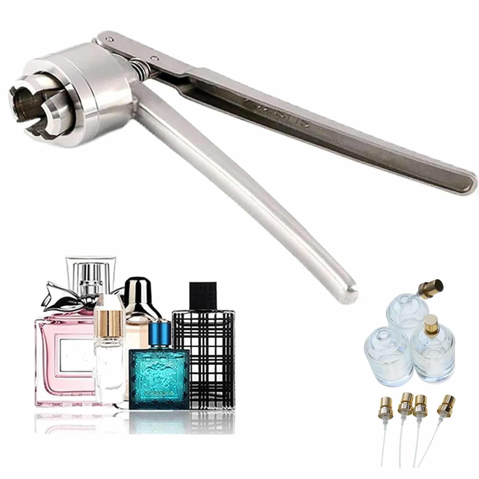 Manual Perfume Crimper, 13mm/15mm/18mm/20mm Perfume Spray Bottle Sealing Machine Cap Capper Bottle Cap Crimping Capping Tools, Stainless Steel Cap Capper Bottle Cap Crimping Capping Tools(20mm)