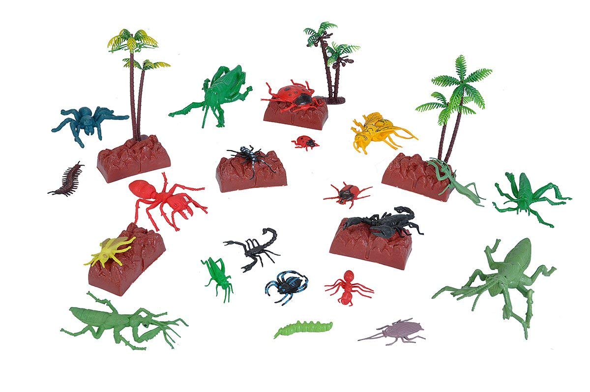 Amazon.co.jp: [ワイルドリパブリック] 昆虫 フィギュア 30pcs セット