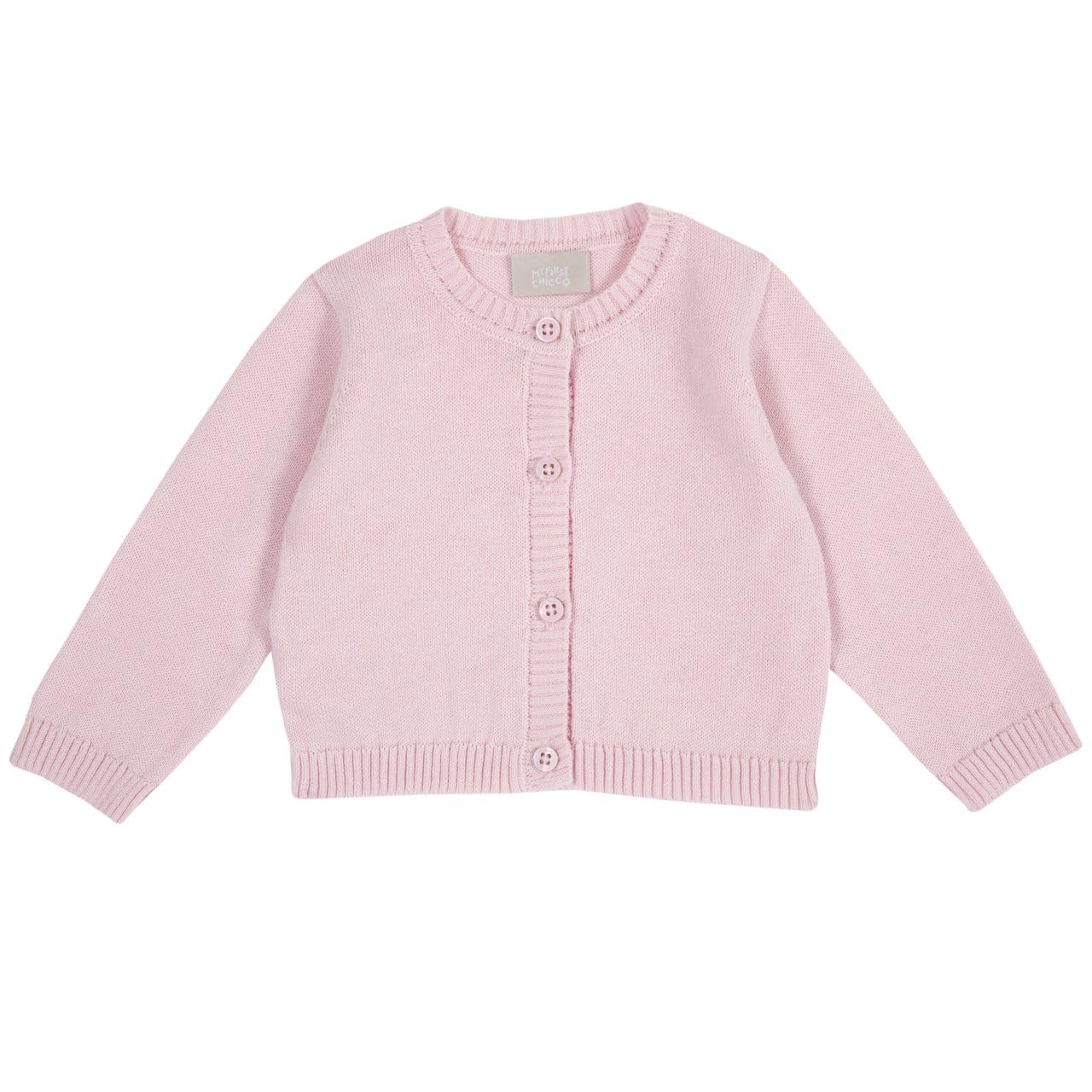 Unisex Çocuk Hırka, Pembe, 6 Ay