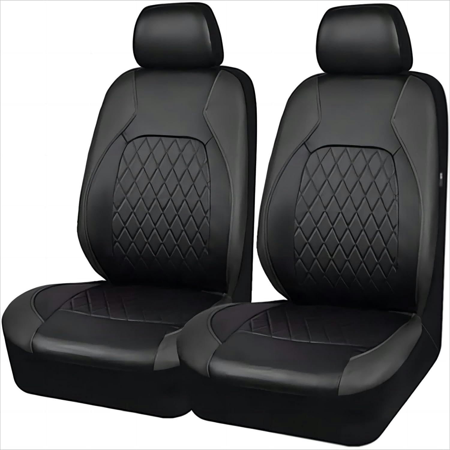 9 Piezas Fundas Asientos Coche para VW Volkswagen T-Cross T-Roc T-Roc Sport Caravelle Sharan Passat S，Asientos y reposacabezas,Accesorios（Negro）