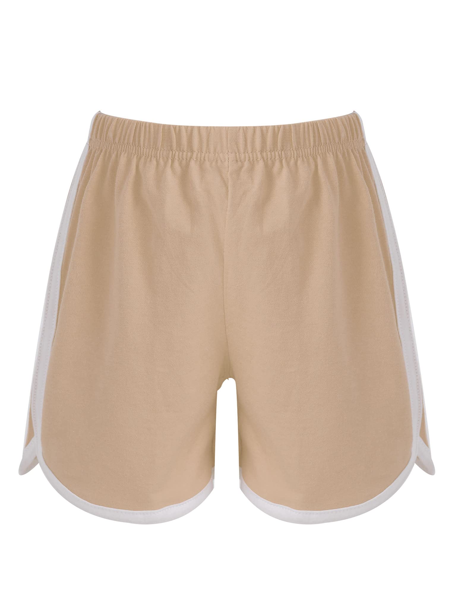 Mufeng Toddler Boy Girl Beach Shorts UPF 50+ Swim Trunks Quick Dry Summer Casual Shorts Waterproof Swimwear Bathing Suit Soft Khaki 4-5 Years