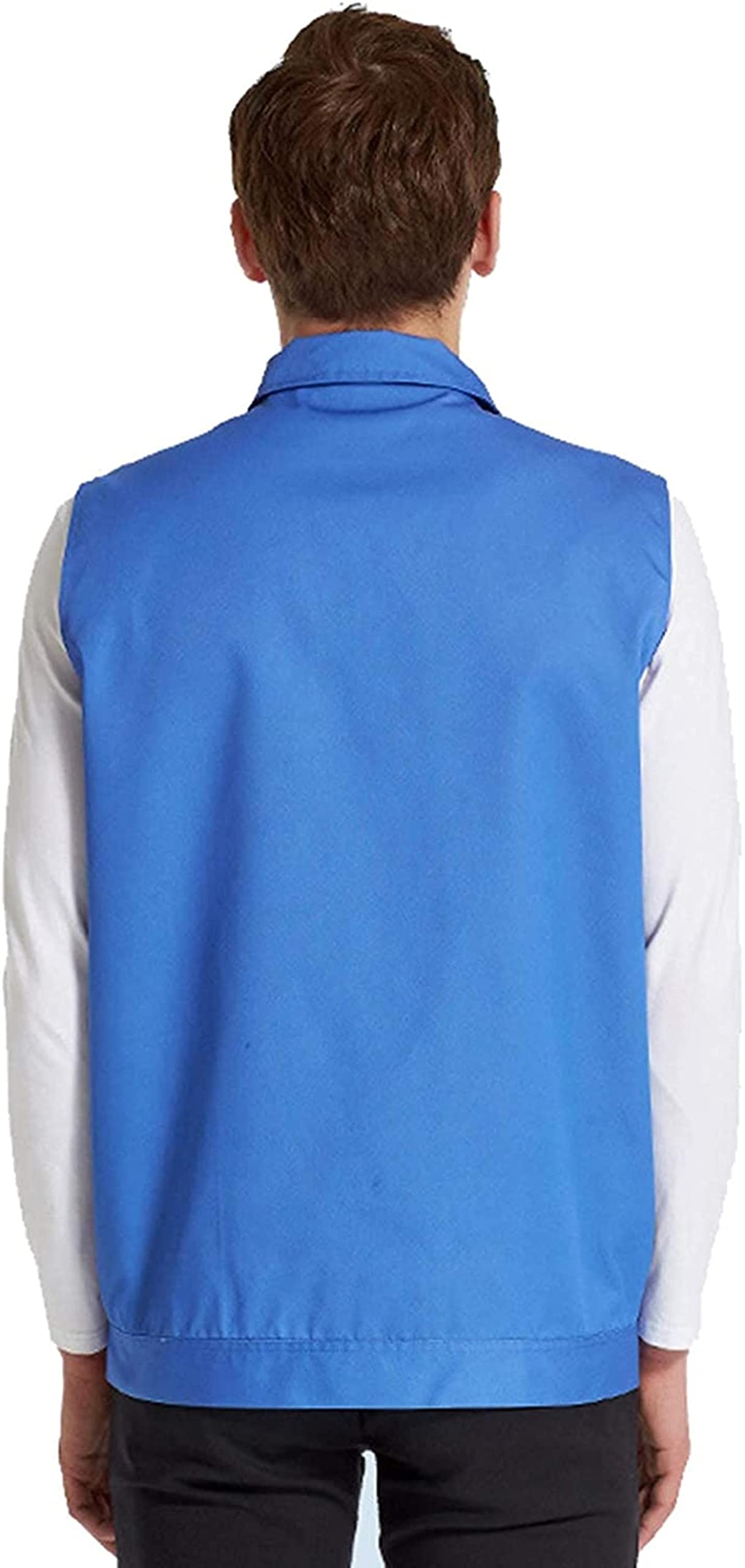 AADECOR Combinaison de radioprotection, Protection des rayonnements électromagnétiques Outils de Travail Vêtements Vêtements Vest Professional Wear Vêtements de Blindage EMF, Fiber Silver, XXL