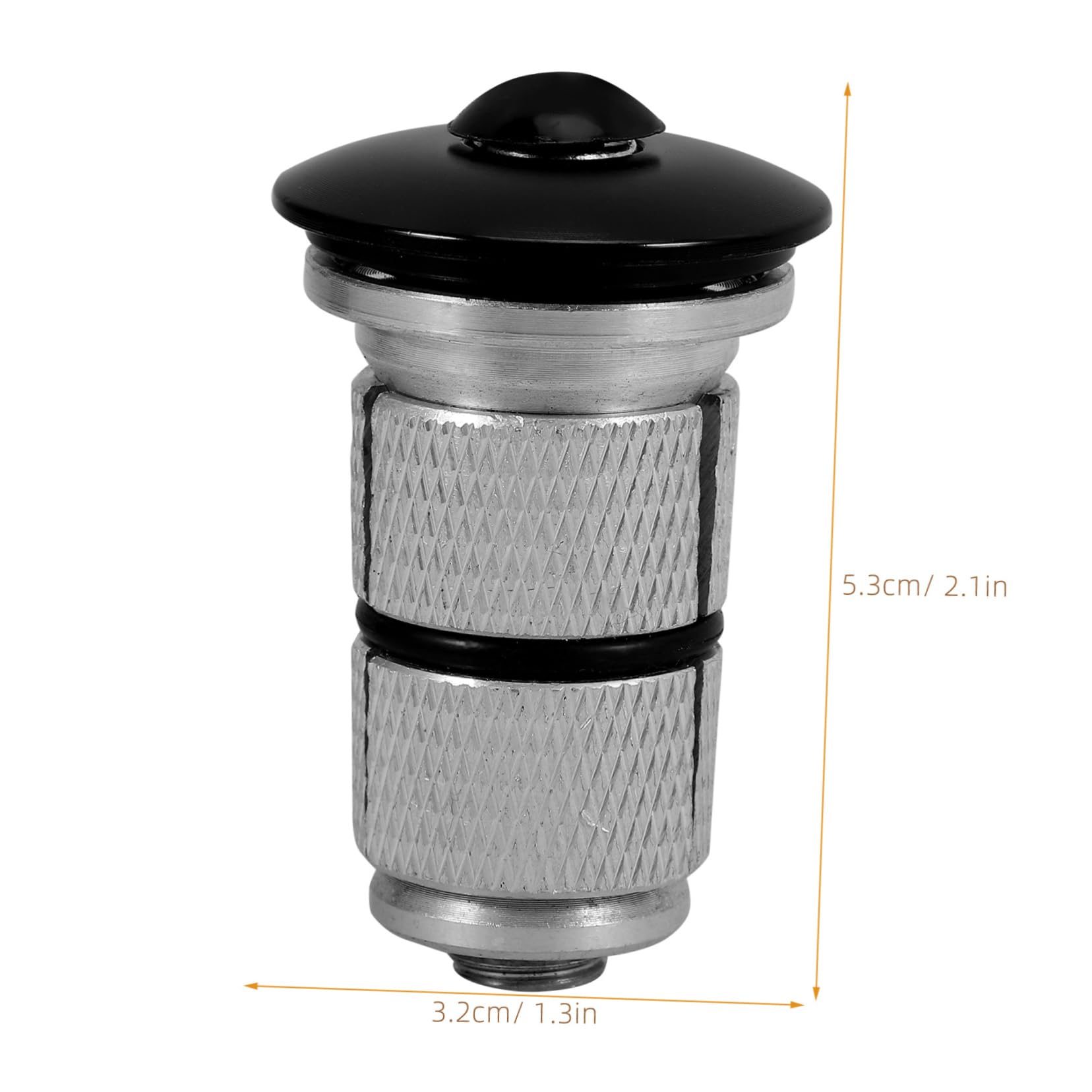 ABOOFAN High Strength Fork Cap Carbon Fiber Stem Cap Fork Expander for Road Bike