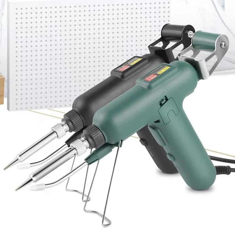 Soldador eléctrico de alta eficiencia de 80 W, pistola de soldadura  automática de 110 V, herramienta portátil para reparación de soldaduras,  kit de pistola de soldadura de estaño(Verde) : Amazon.com.mx: Herramientas y