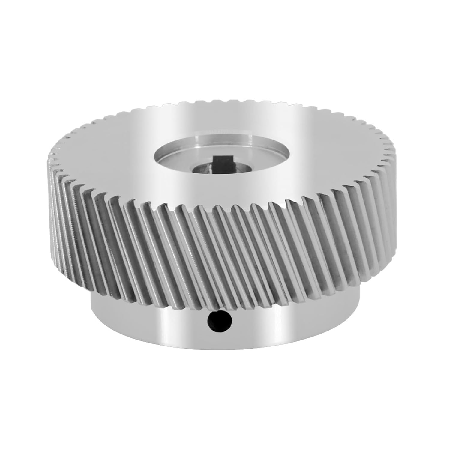 High Precision Motor Spur Gear 1.25M Left Hand Helical Teeth with 28 30 32 38 40 Teeth and 20mm(6mm Keyway) Shaft Inner Hole(30Teeth)
