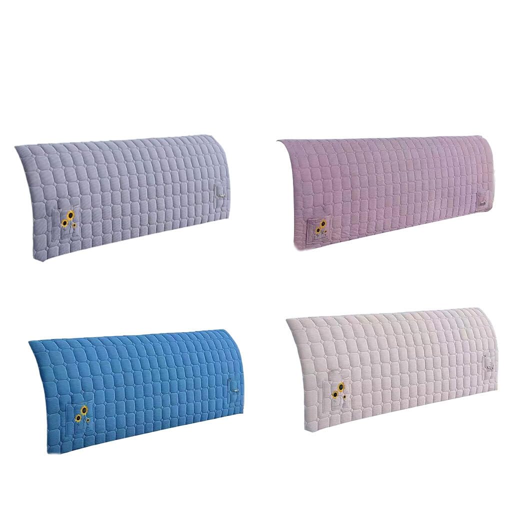 Fodera per testiera Aggiorna la camera da letto con facilità Fodera per testiera Fodera per testiera Queen Fodera per testiera letto completa, Gary, 180x65 cm