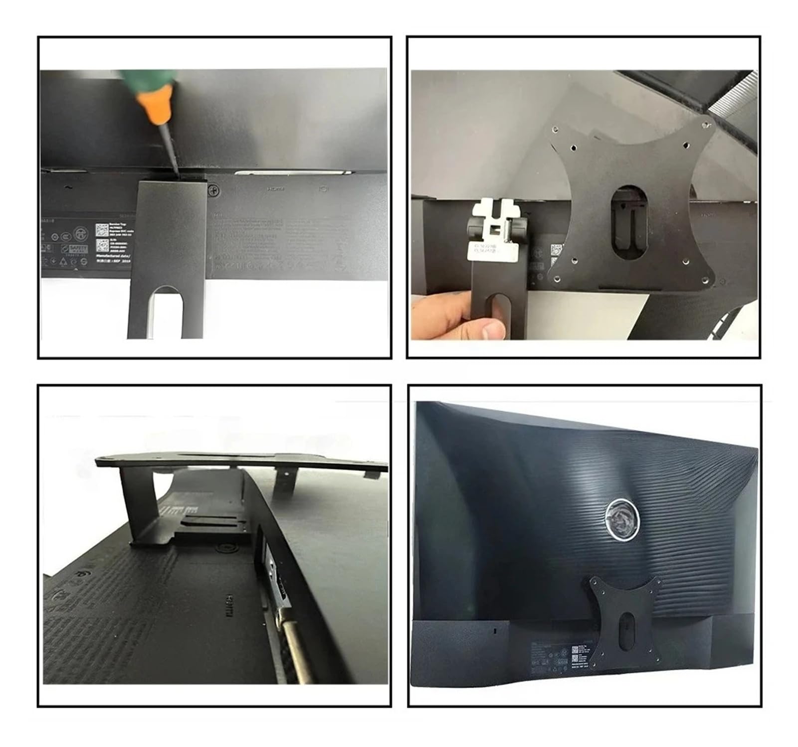 Adaptador De Montaje En Pared VESA, Compatible Con Dell, S2218 S2318 S2319 S2418 S2419H S2718 S2719 SE2219H SE2419H Soportes De Soporte For Monitor Accesorios De Soporte
