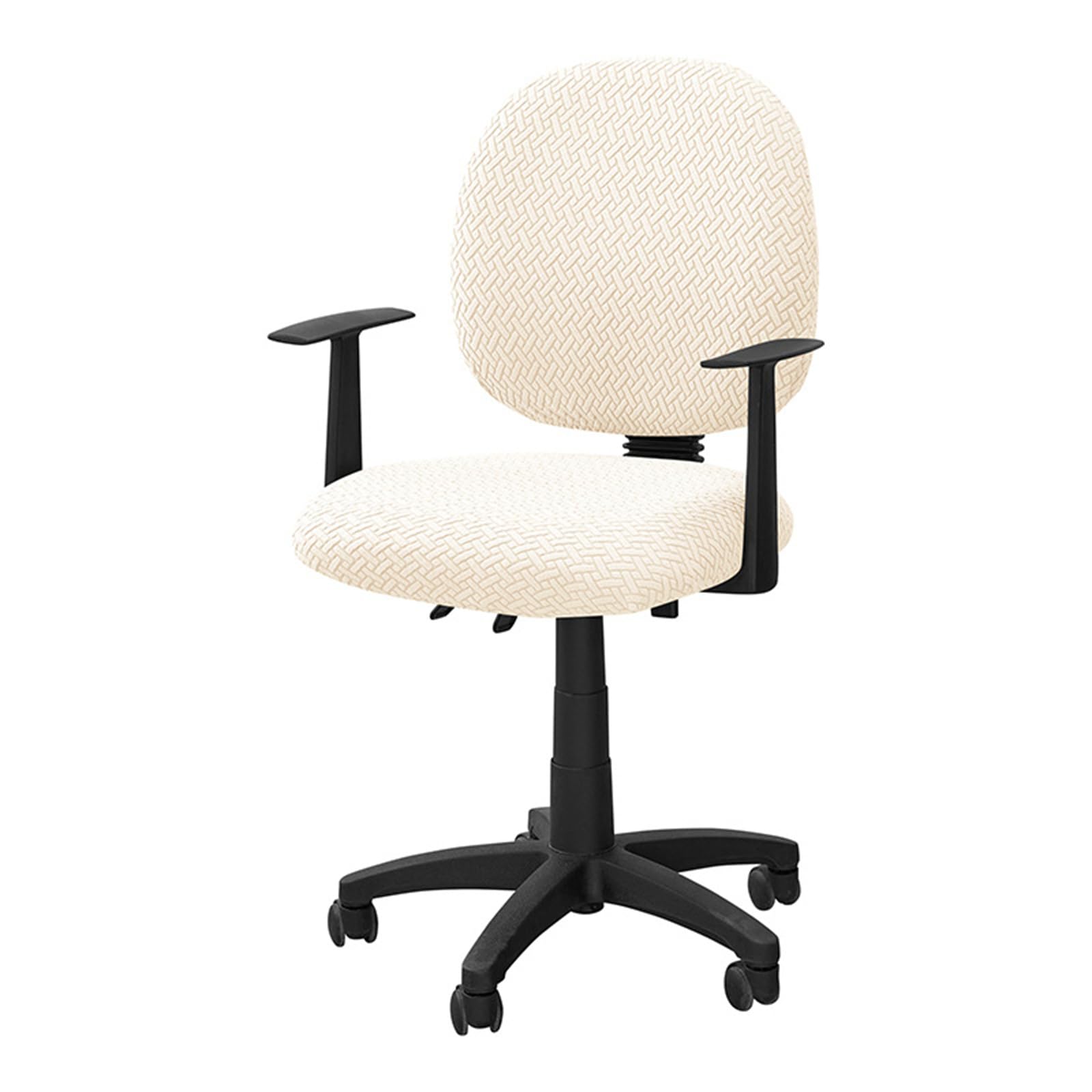 Housse de chaise de bureau beige idéale pour harmoniser votre décoration intérieure