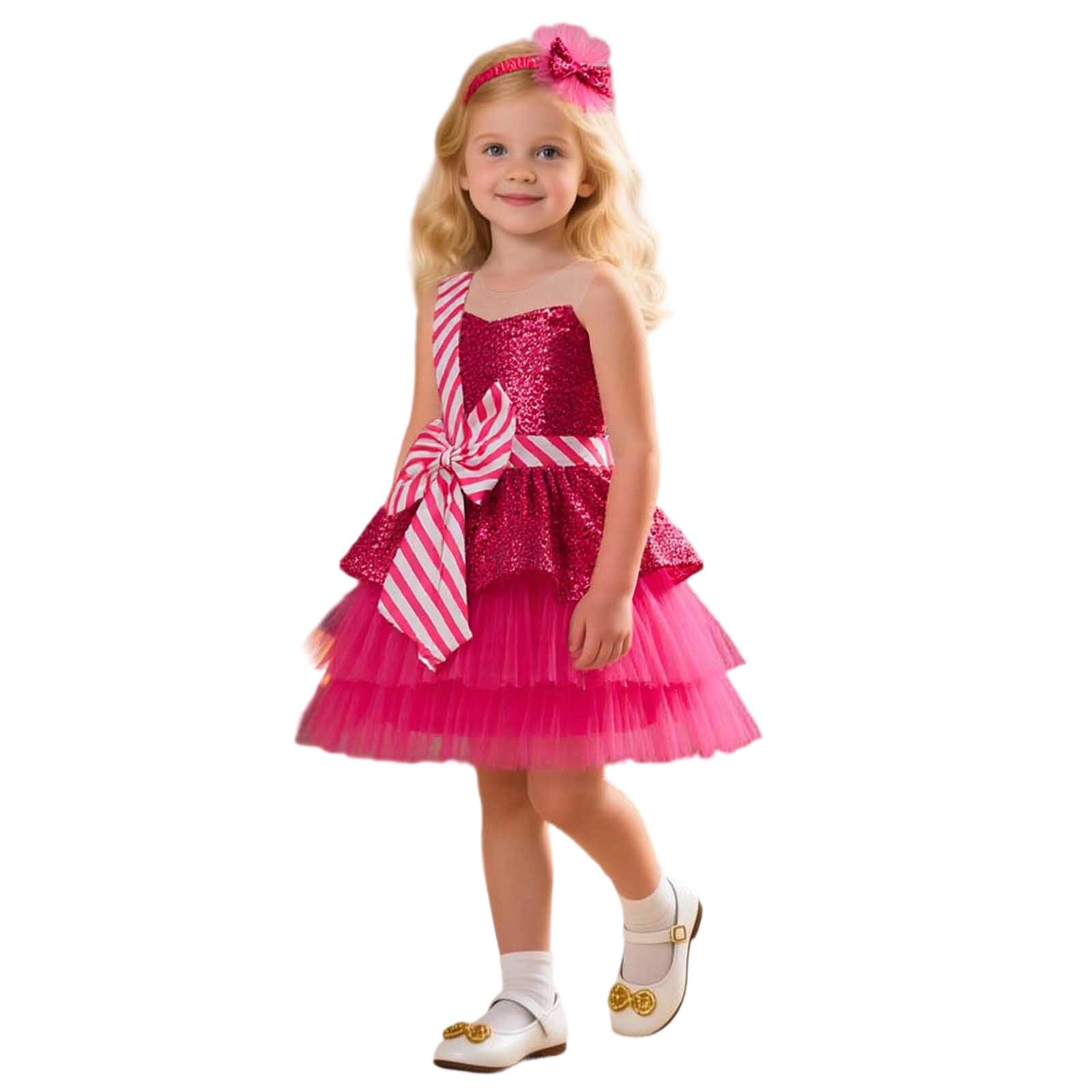 Tutu Ballet Niña Tutu Niña Falda Todas Las Estaciones Vestido Sin Mangas Navideño para Concursos Y Galas, Tutú Elegante con Detalles Festivos para Eventos Especiales