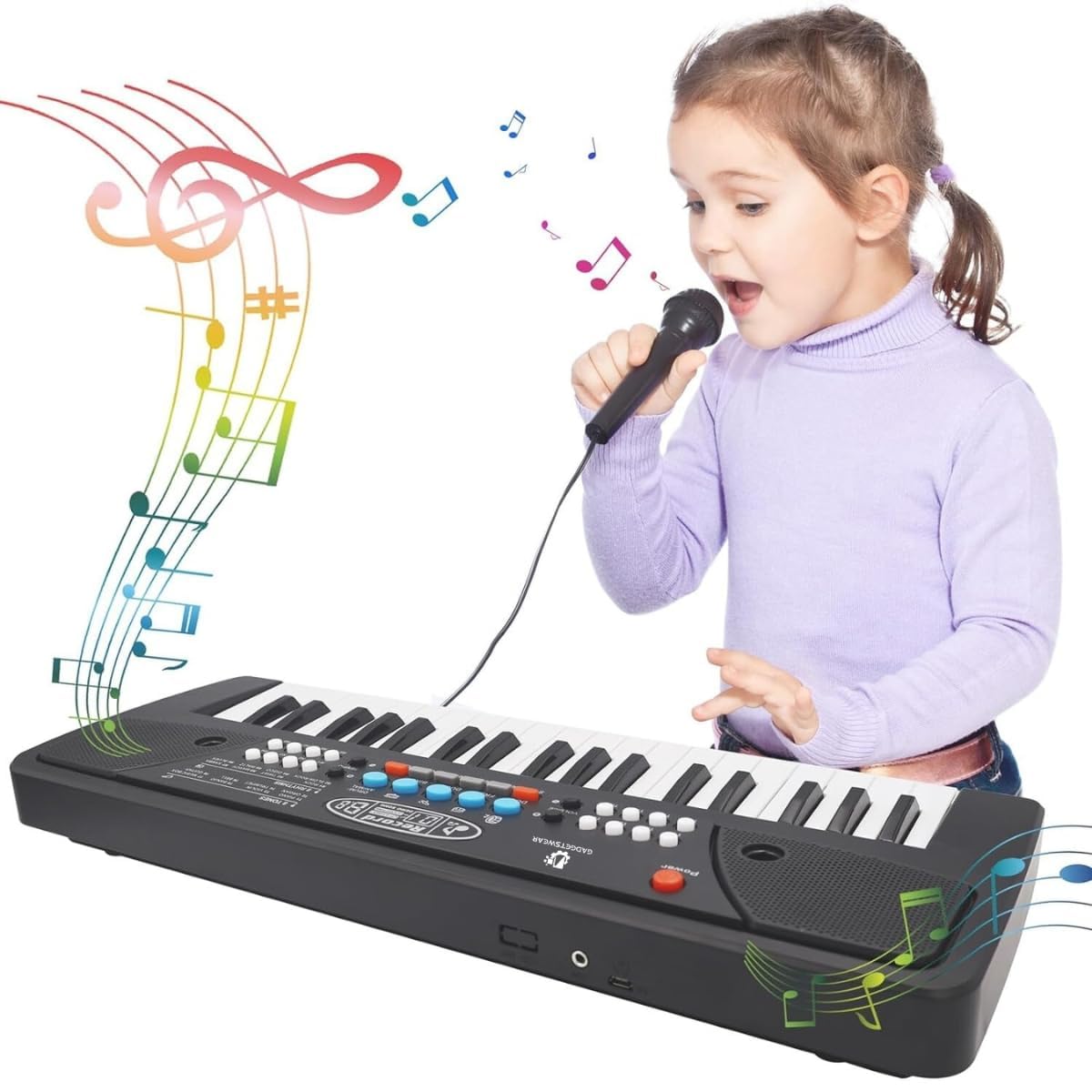Buy HOMOZE Original Trendy Electronic Piano Keyboard with 37 Keys ...