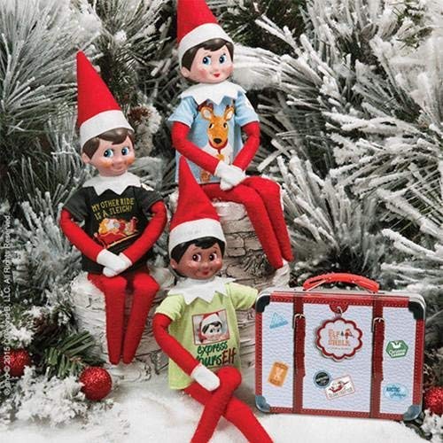 The Elf on the Shelf Clothing Set - 3 Tshirt Value Pack and Carrying Case - Three Stylish Tees for Boy Elf or Girl Elf - Thumbnail 6