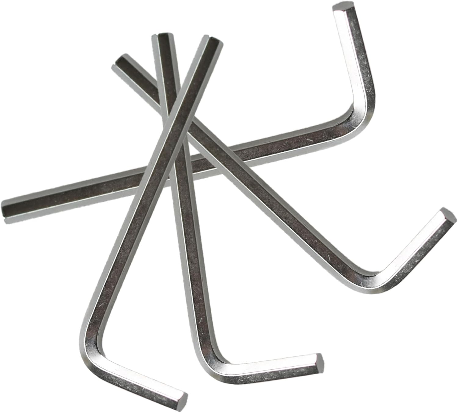 50Pcs 4mm Allen Wrench L-Shaped Hex Key Wrench Set, Metric Hexagon Head Replacement Tool for Furniture and Bike Repair