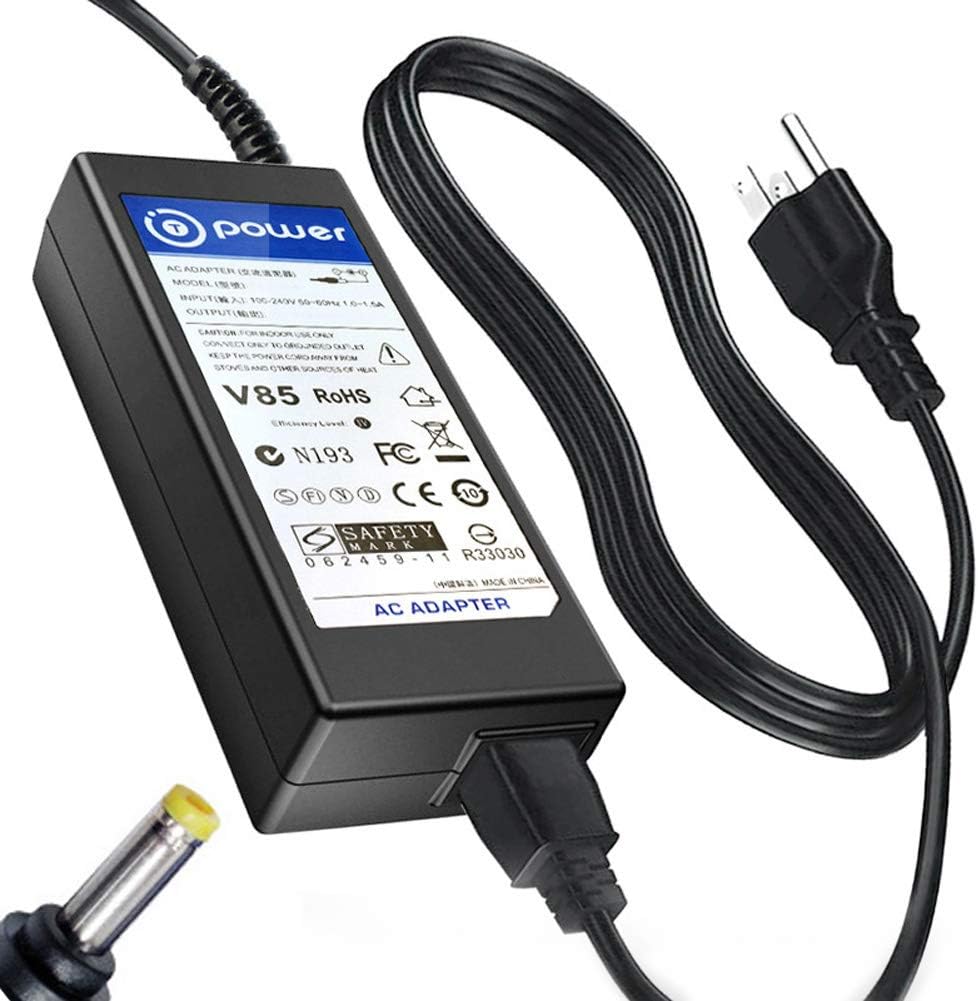 T-Power 12V Charger for Tobii Dynavox T7 T10 T10+ T15 Turtleback Heavy Duty Tablet Communicator Speech Generator PC TS14090931 Systems MTP451BX-120300 200699 Power Supply Ac Dc Adapter