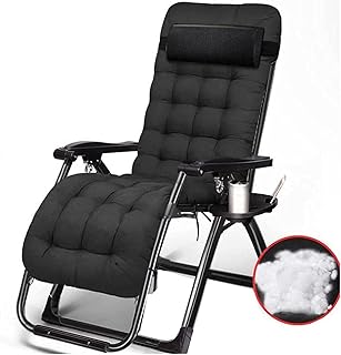HZH Espreguiçadeira, Espreguiçadeira, Espreguiçadeira de jardim, Encosto reclinável ajustável, Móveis de jardim, Espreguiçadeira de praia ao ar livre (C)