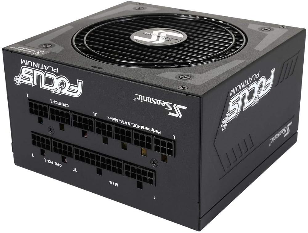 Seasonic FOCUS Plus 550 Platinum SSR-550PX 550W 80+ Platinum ATX12V & EPS12V Full Modular 120mm FDB Fan Compact 140 mm Size Power Supply thumbnail 5