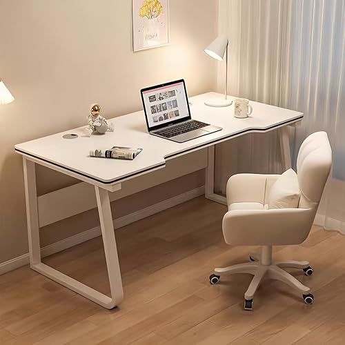 Escritorio para juegos de computadora, mesa para escribir, para estudiantes, estilo moderno y simple, para PC, de madera, adecuado para oficina en