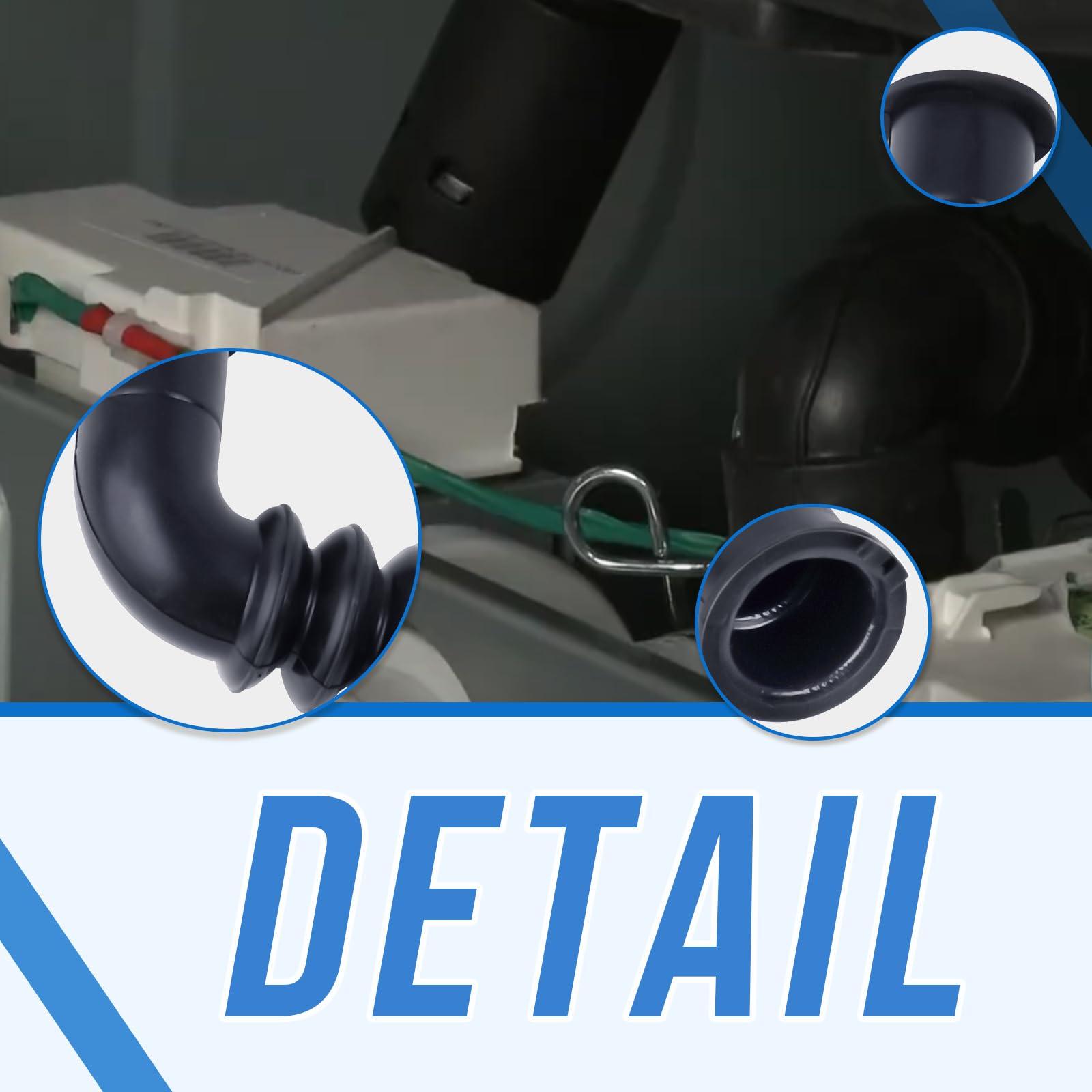 DC67-00848A - Manguera de aire compatible con lavadora Samsung