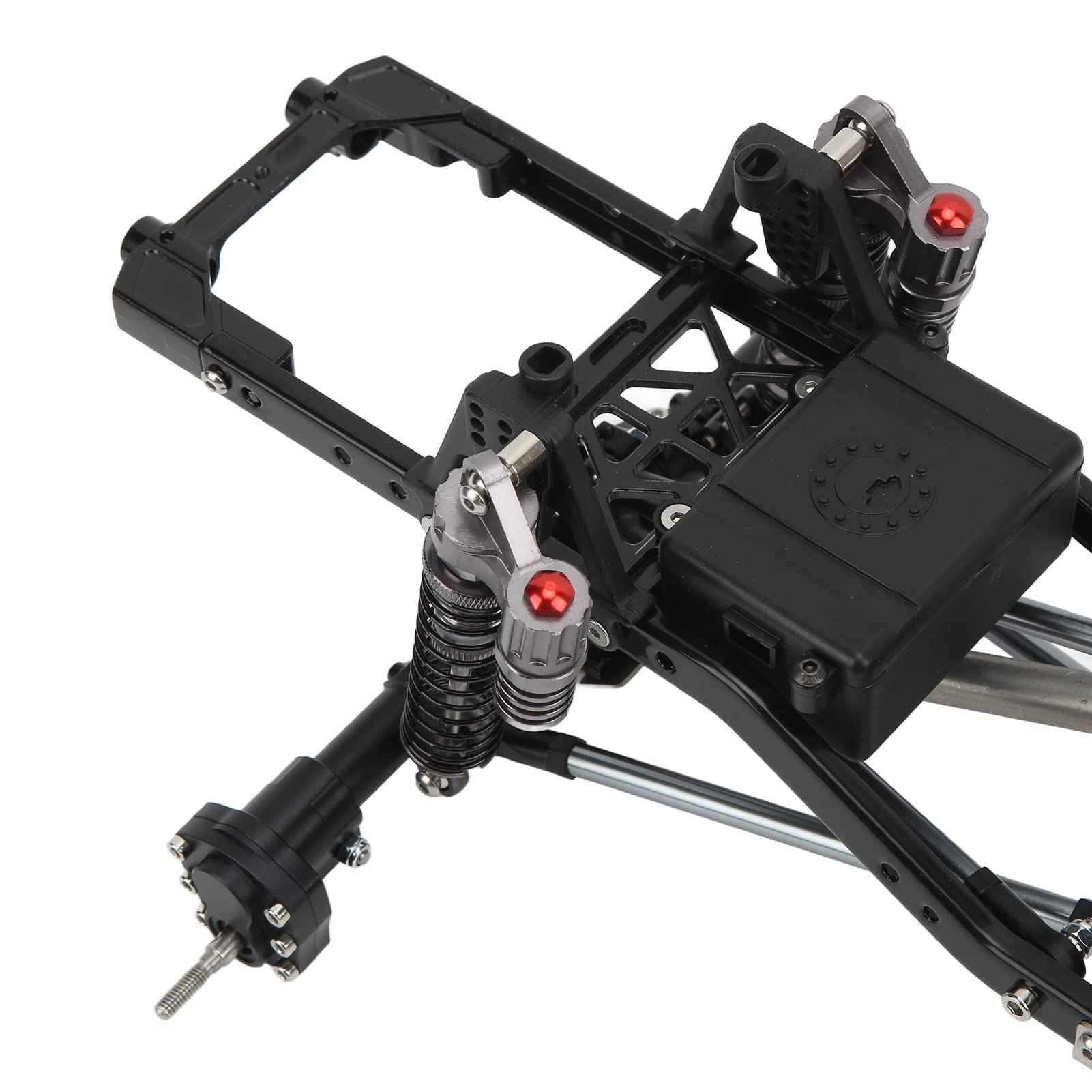 RC rama samochodu w całości z metalu zestaw podwozia rozstaw osi 313 mm do pojazdu zdalnie sterowanego SCX10 1/10