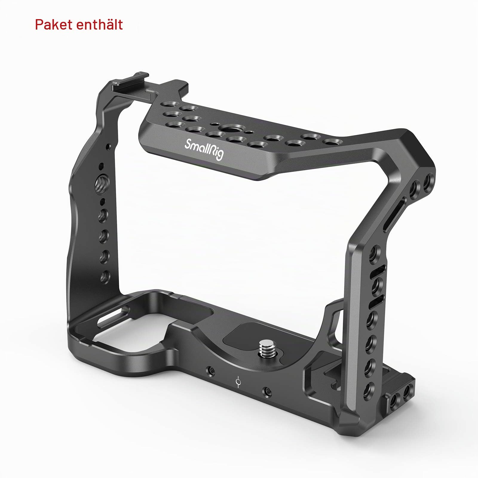 SMALLRIG A7SIII Cage Käfig für Sony A7S III Kamera mit Cold Shoe Schuh und Positionierungslöchern - 2999