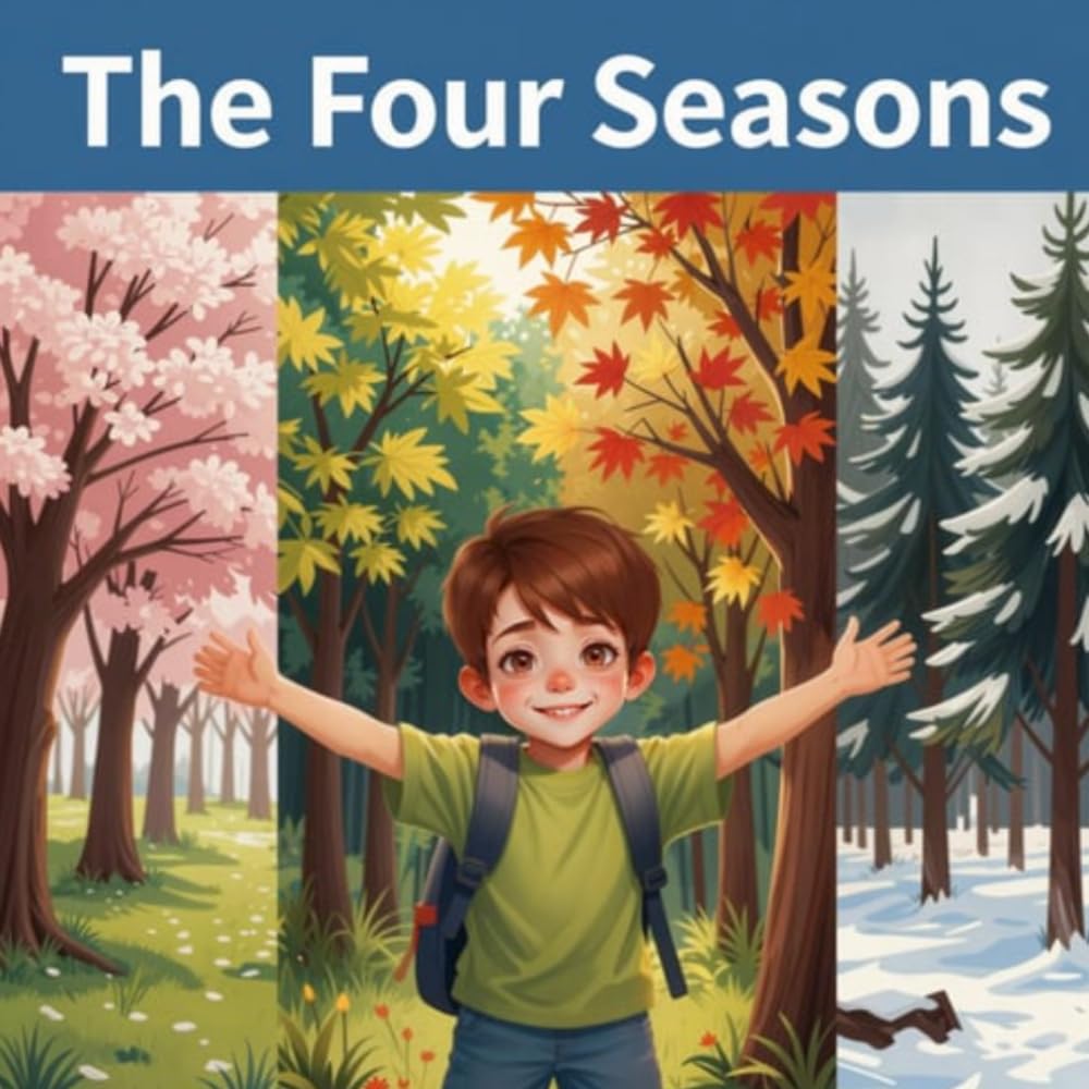 The Four Seasons: children's book about adventures and appreciation for nature, ages 0-13