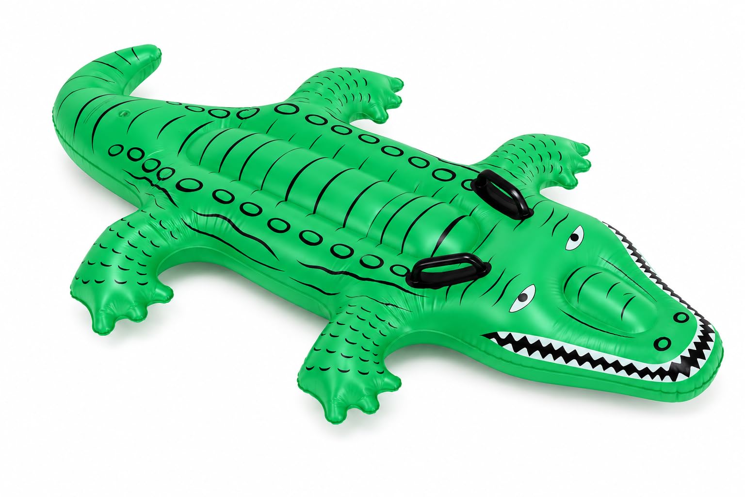 ILOVEFANCYDRESS JUMBO INFLATABLE CROCODILE PROP - 5 FOOT SUMMER PARTY PROP AUSTRALIAN NOVELTY INFLATABLE FANCY DRESS BLOW UP KIDS POOL PARTY