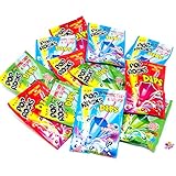 Pop Rocks Lollipops For Kids - 3 Flavor Assortment Of Strawberry, Green Apple, Blue Raspberry Pop Rocks Candy With A Sucker To Dip - Comes With Licensed Sticker