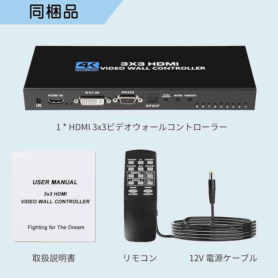 送料無料♥匿名配送✨Spolehli ビデオウォールコントローラー 4K60HZ DXN6000 4K@60対応 ビデオウォールコントローラー | 株式会社