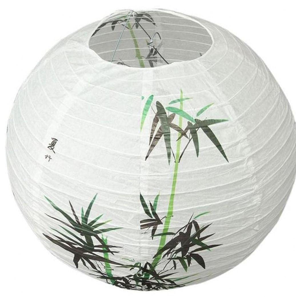 Ruidee 6 stuks papieren lantaarns, 30 cm, ronde
