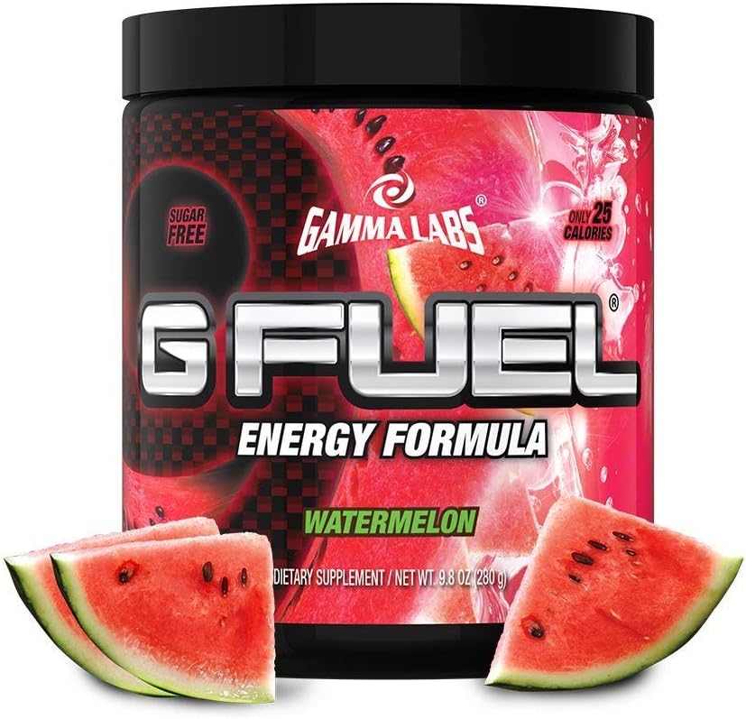 G Fuel Watermelon Tub (40 Servings) Elite Energy and Endurance Powder