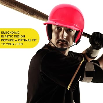 Padded Chin Strap for Batting Helmet with Elastic Band Breathable Soft Cup Softball Baseball Football Chin Strap Youth