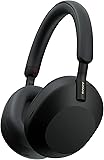 Sony WH-1000XM5 Hard Case Premium Noise Cancelling Wireless Over-Ear Headphones, Bluetooth, Clear Call Quality, Hi-Res Audio, Up to 30hr Battery Life, Includes Hard Case, iOS & Android - Black - 1