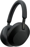 Sony WH-1000XM5 vezeték nélküli fejhallgató aktív zajszűréssel, 30 órás akkumulátor, fekete - Black hard case, With Hard case 1