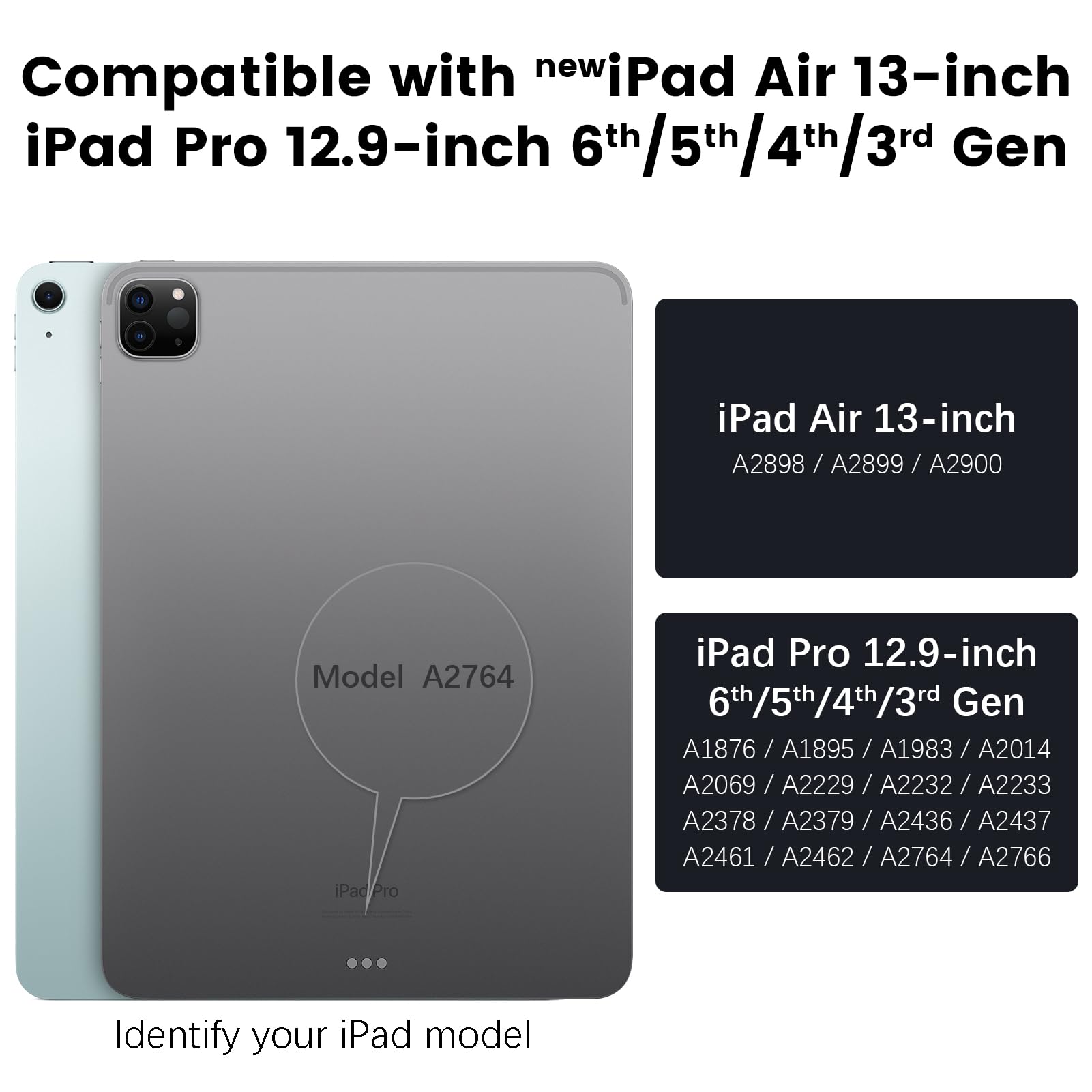 Amazon.com: Nillkin Funda para iPad Air de 13 pulgadas (M2, 2024