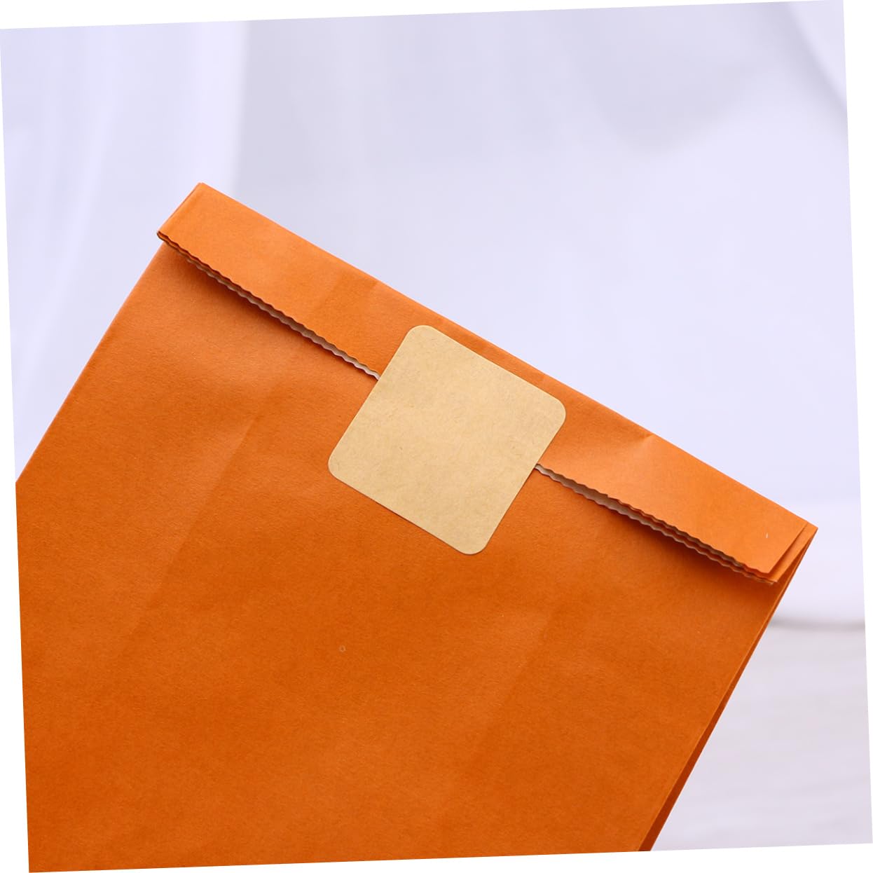 Paquet Présents en Papier Kraft sans Poignée, 120 Pièces, Fond Plat