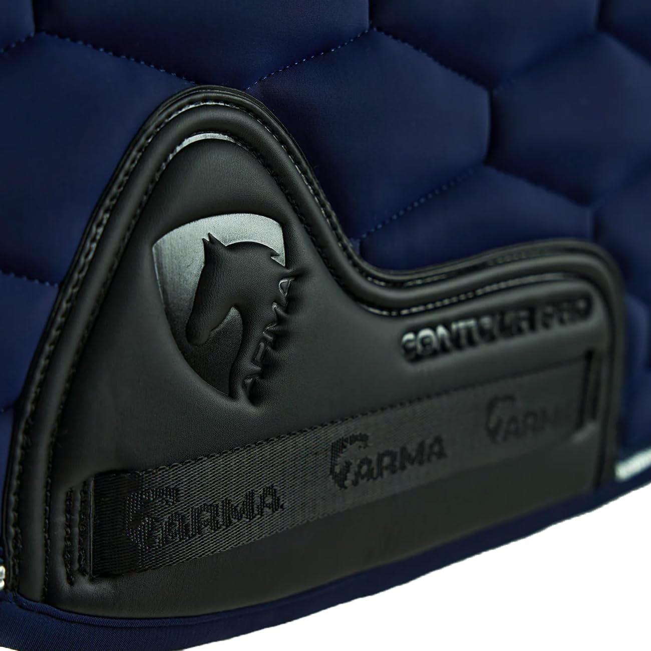 ARMA - Manta para Silla de Montar Caballos Eltar Dressage (15 in - 16,5 in) (Gris)