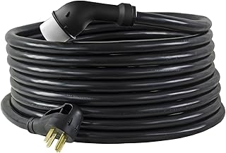 Conntek 14307 RV 50-Foot 50 Amp 6/3 + 8/1 RV Extension Cord