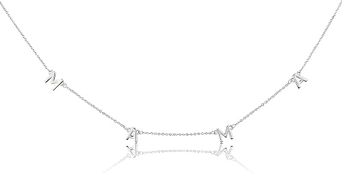 Benevolence LA Mama Necklace, 14k Gold Dipped Necklaces for Women, Birthday, Anniversary Gifts for Mom, Grandma, Mother in Law Mama Gift, Mom Gifts