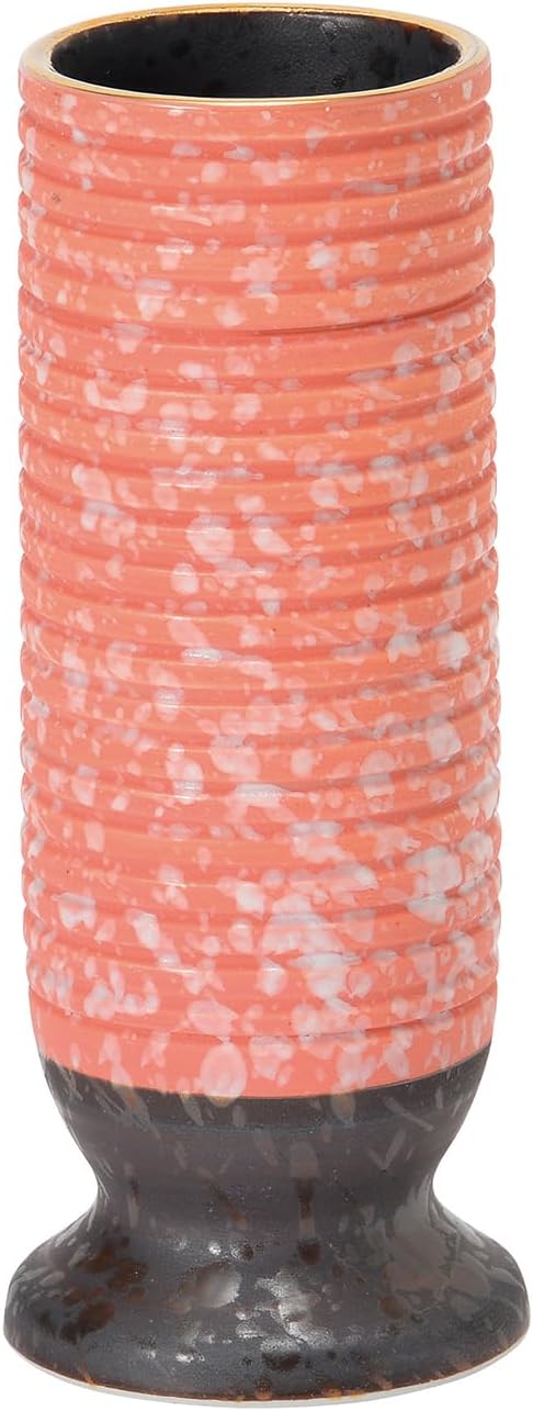 Buddhist altar, Vase, Flower Stand, For Buddhist altar, Mini Size, Flower Tube, Modern, Stylish, Buddhist Accessories Arita Ware Sparkling, Orange, Made in Japan, Sun Meny