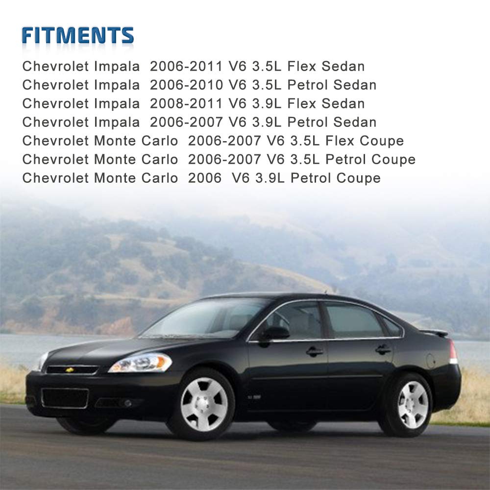 Power Steering Pump Replacement For Compatible with 2006-2011 Chevy Impala, 2006-2007 Chevy Monte Carlo Power Assist Pump Replace # 20-69989