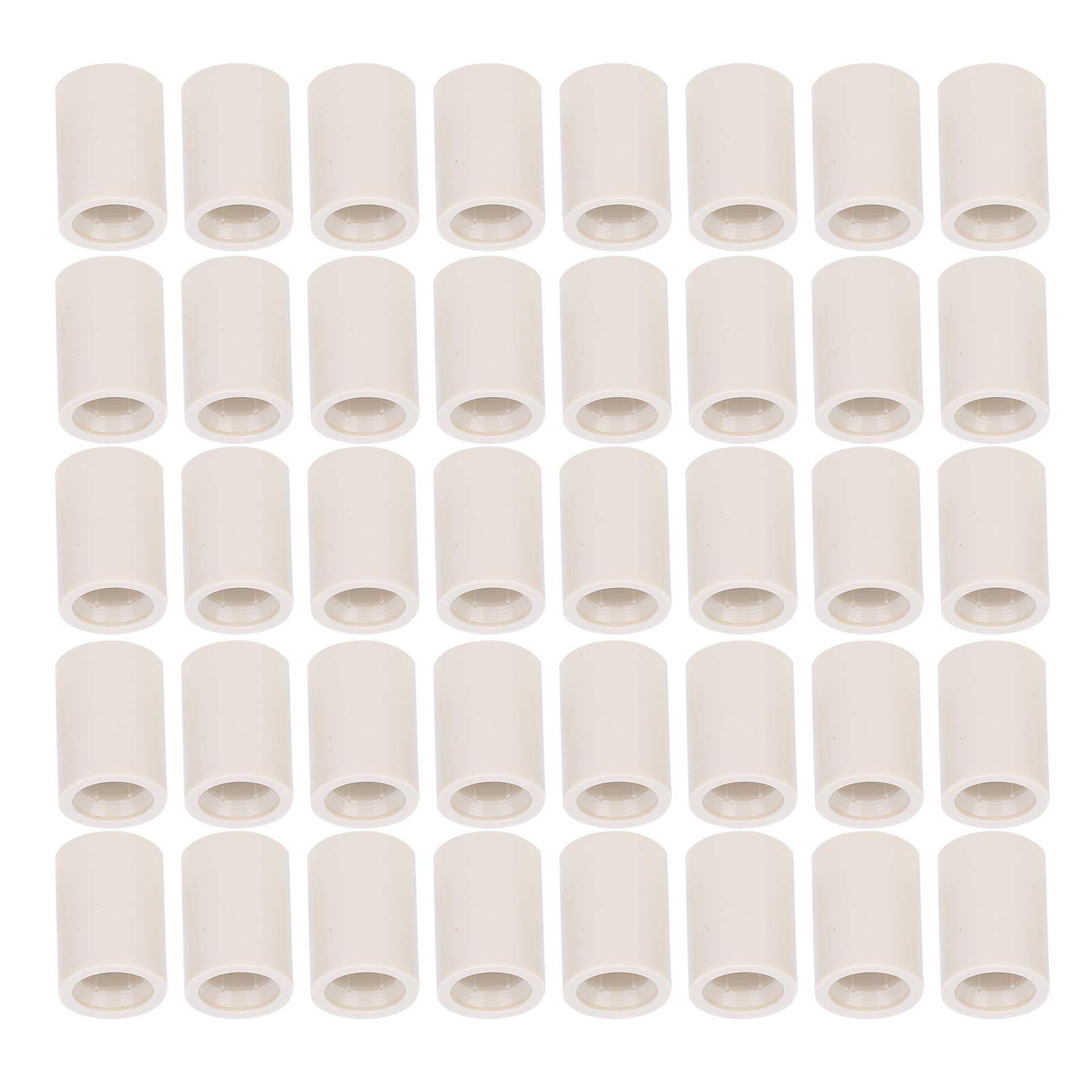 VGEBY 40 szt. tulejek do kijek bilardowych, 40 szt. łatwych końcówek do kijek bilardowych i akcesoria (13 mm - 2 cm)