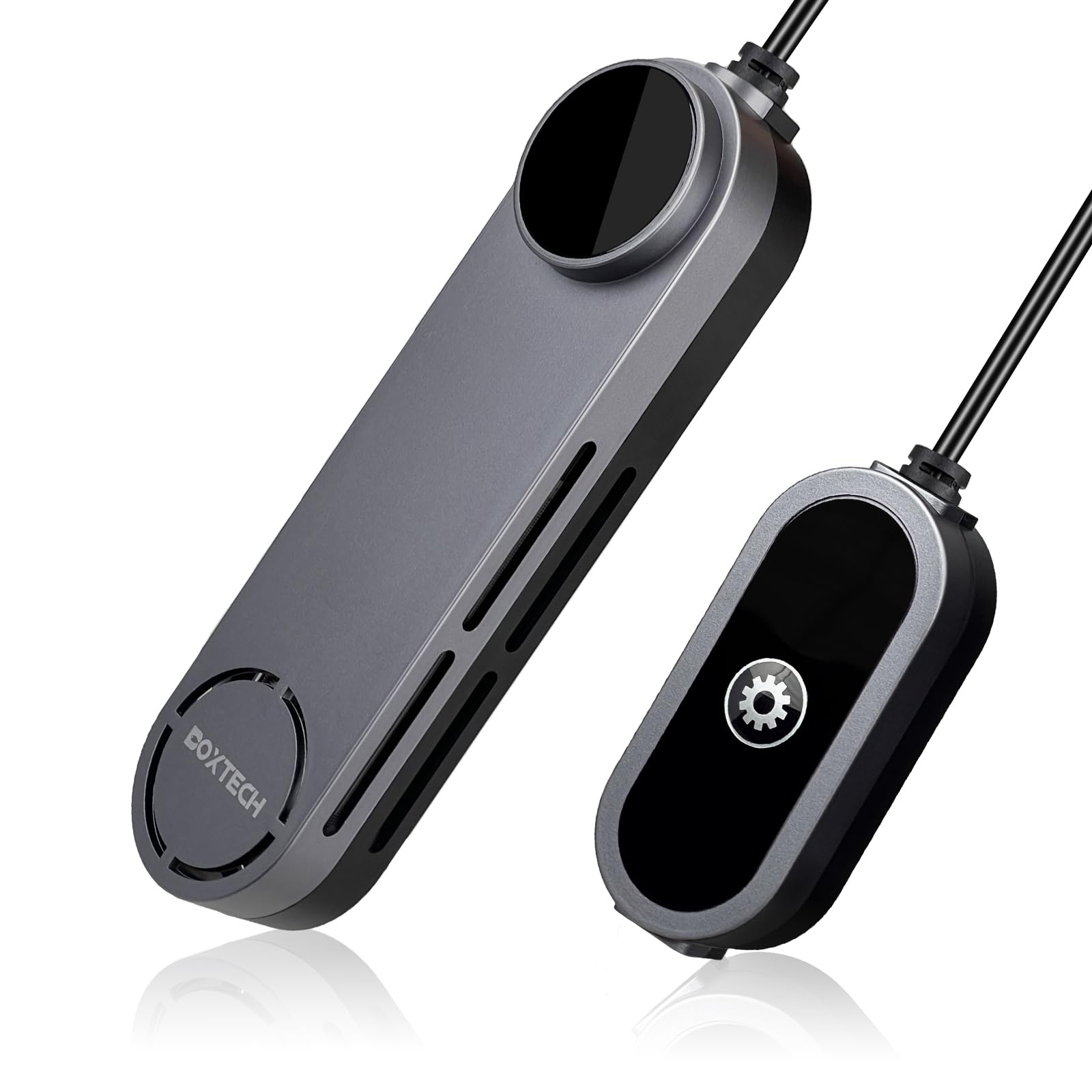 boxtech Aquarium Heizstab,Regelheizer Einstellbare mit Übertemperaturschutz und Digitalanzeige Steuerung für 80-150L Ihr Süß-oder Meerwasser Aquarien Fischbecken(100W)