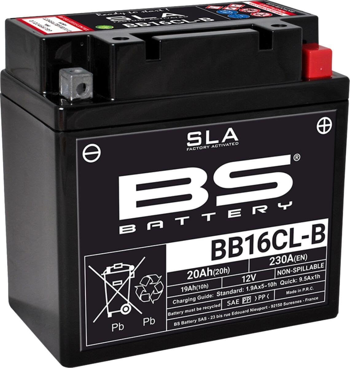 Battery BS Battery SLA BB16CL-B (FA)