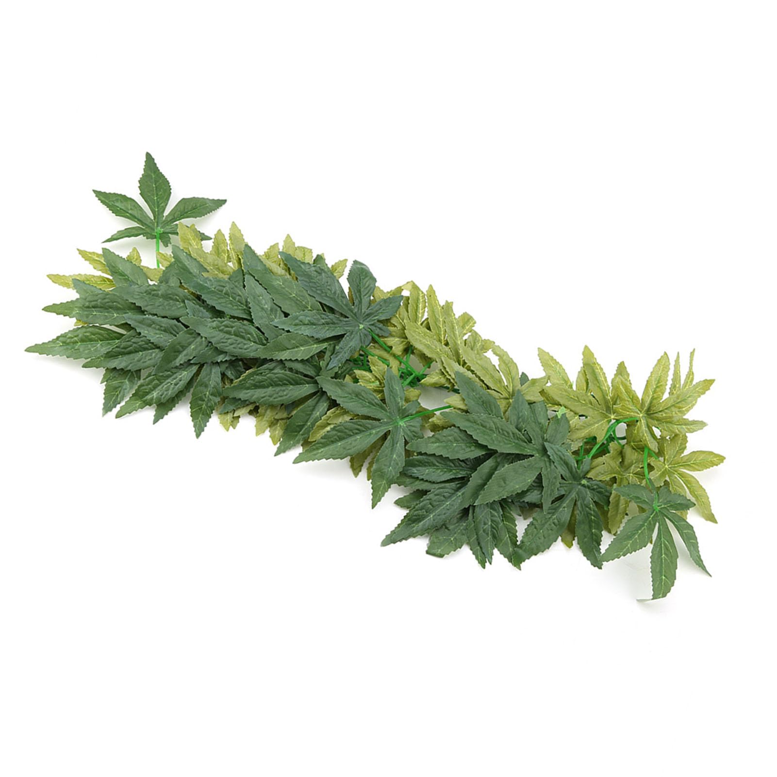 Tnfeeon Piante Acquatiche Artificiali con Ventosa per Acquario, Decorazioni per Piante in Plastica per Acquario Decorazioni per Terrari per (20 pollici 50 cm)